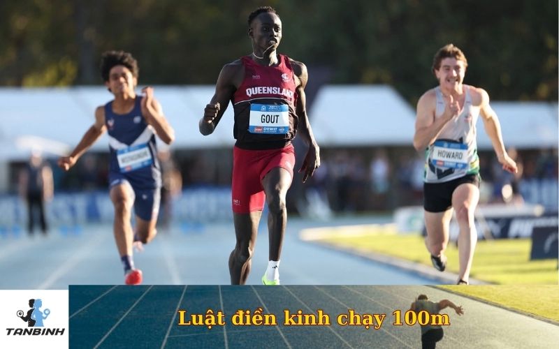 Luật điền kinh chạy 100m