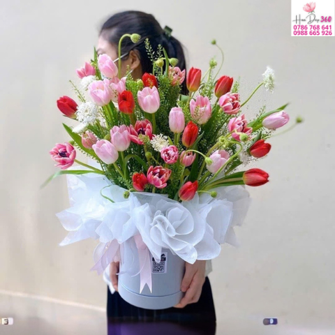 bó hoa tulip
