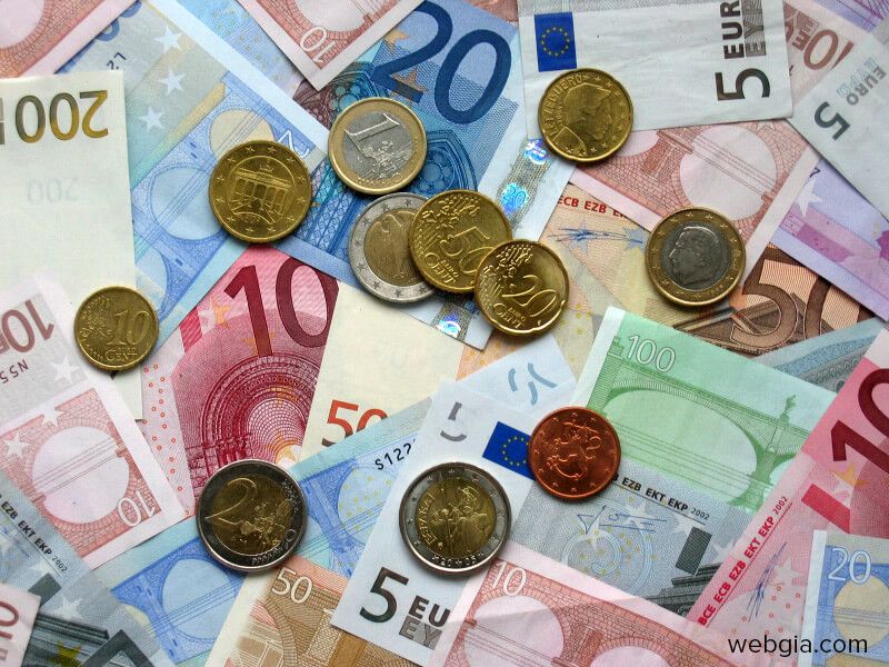 Bang quy doi tien Euro sang tien Viet Nam