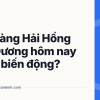 Giá vàng Hải Hồng Hải Dương hôm nay có gì biến động?