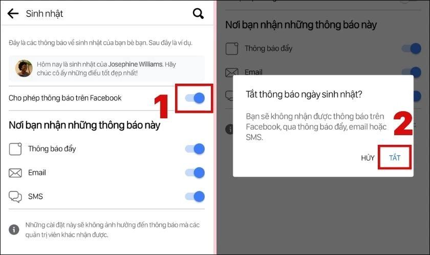 Chuyển quyền riêng tư ngày sinh sang chế độ Chỉ mình tôi trên máy tính