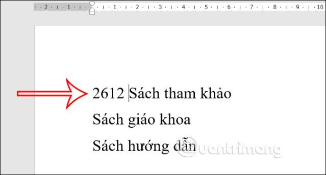 Su dung ma Unicode 2612 ket hop Alt X trong Word