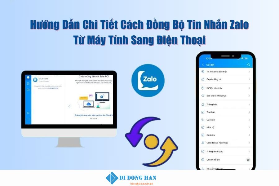 Khắc phục sự cố không nhận được thông báo đồng bộ tin nhắn Zalo