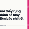 Nằm mơ thấy rụng răng đánh số may gì? Điềm báo chi tiết