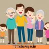 Tứ thân phụ mẫu gồm những người nào trong gia đình?